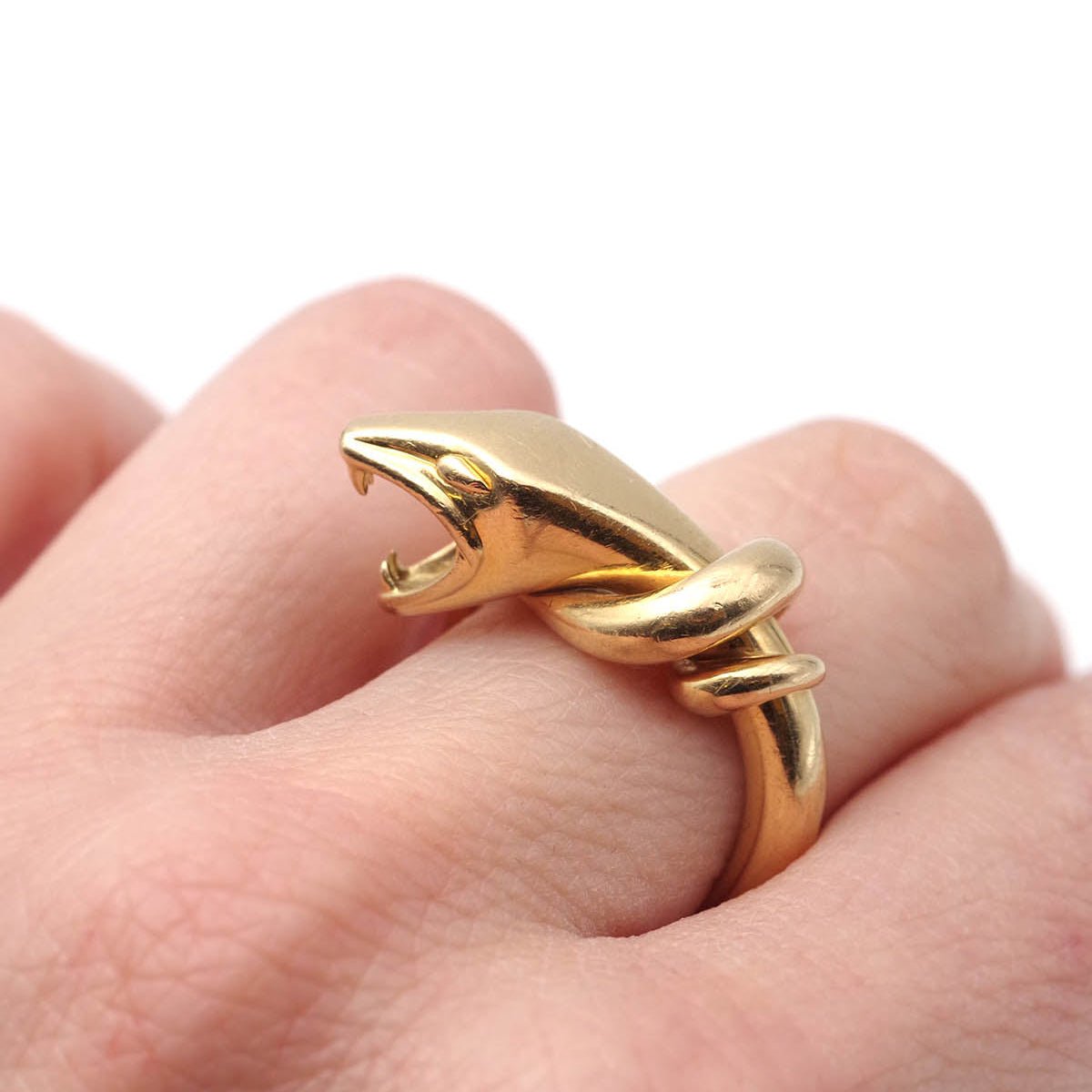Bague BOUCHERON "Trouble" en or jaune - Castafiore