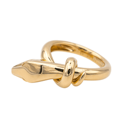 Bague BOUCHERON "Trouble Serpent" en or jaune - Castafiore