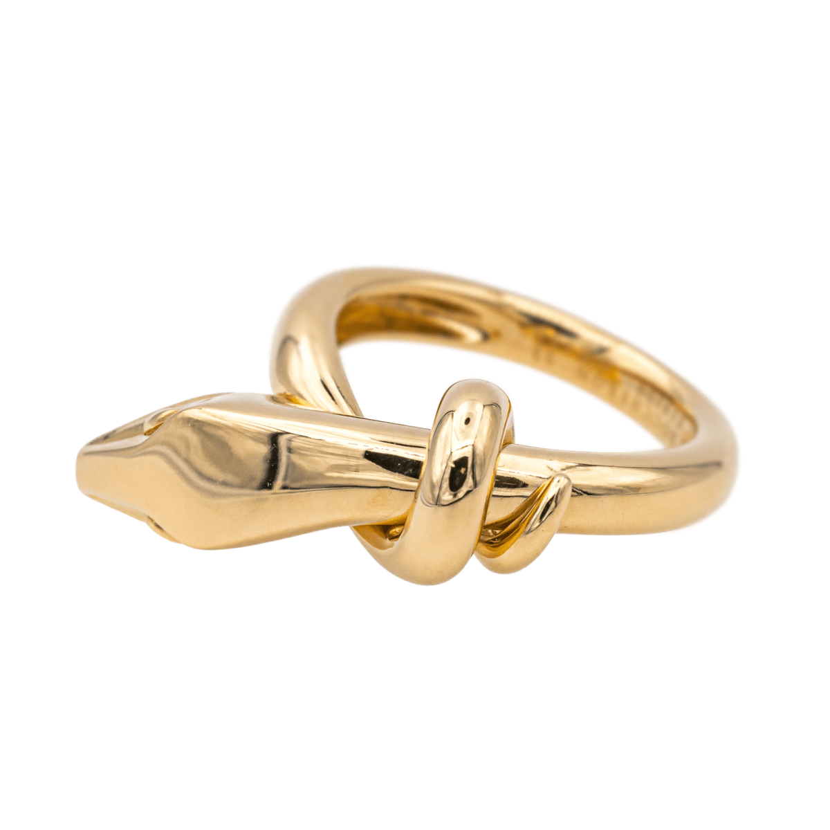 Bague BOUCHERON "Trouble Serpent" en or jaune - Castafiore