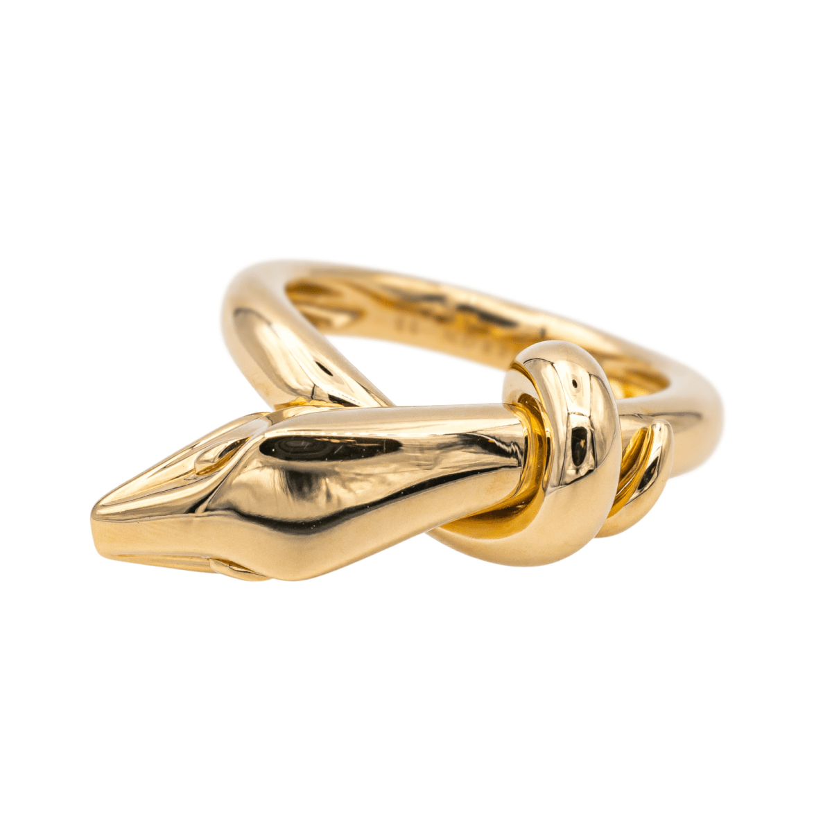 Bague BOUCHERON "Trouble Serpent" en or jaune - Castafiore