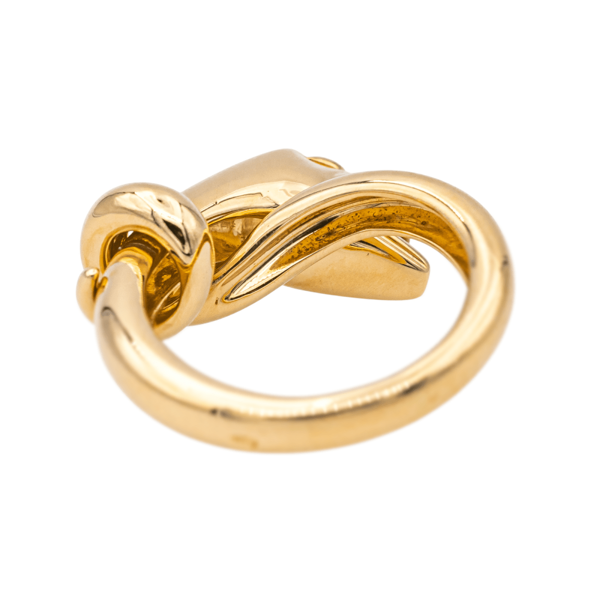 Bague BOUCHERON "Trouble Serpent" en or jaune - Castafiore