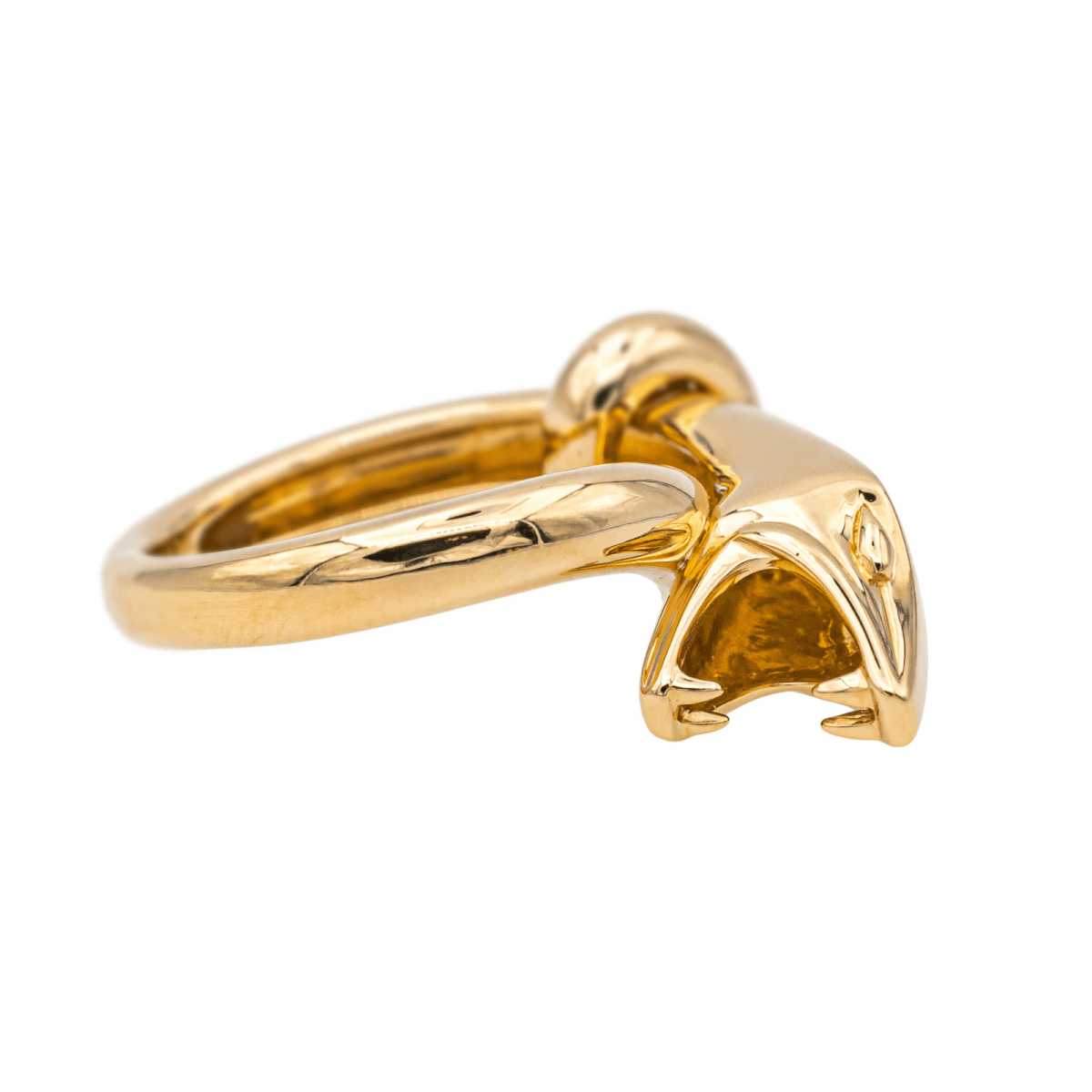 Bague BOUCHERON "Trouble Serpent" en or jaune - Castafiore