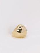 Bague boule diamants taille ancienne - Castafiore