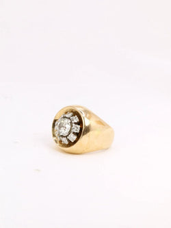 Bague boule or diamants - Castafiore