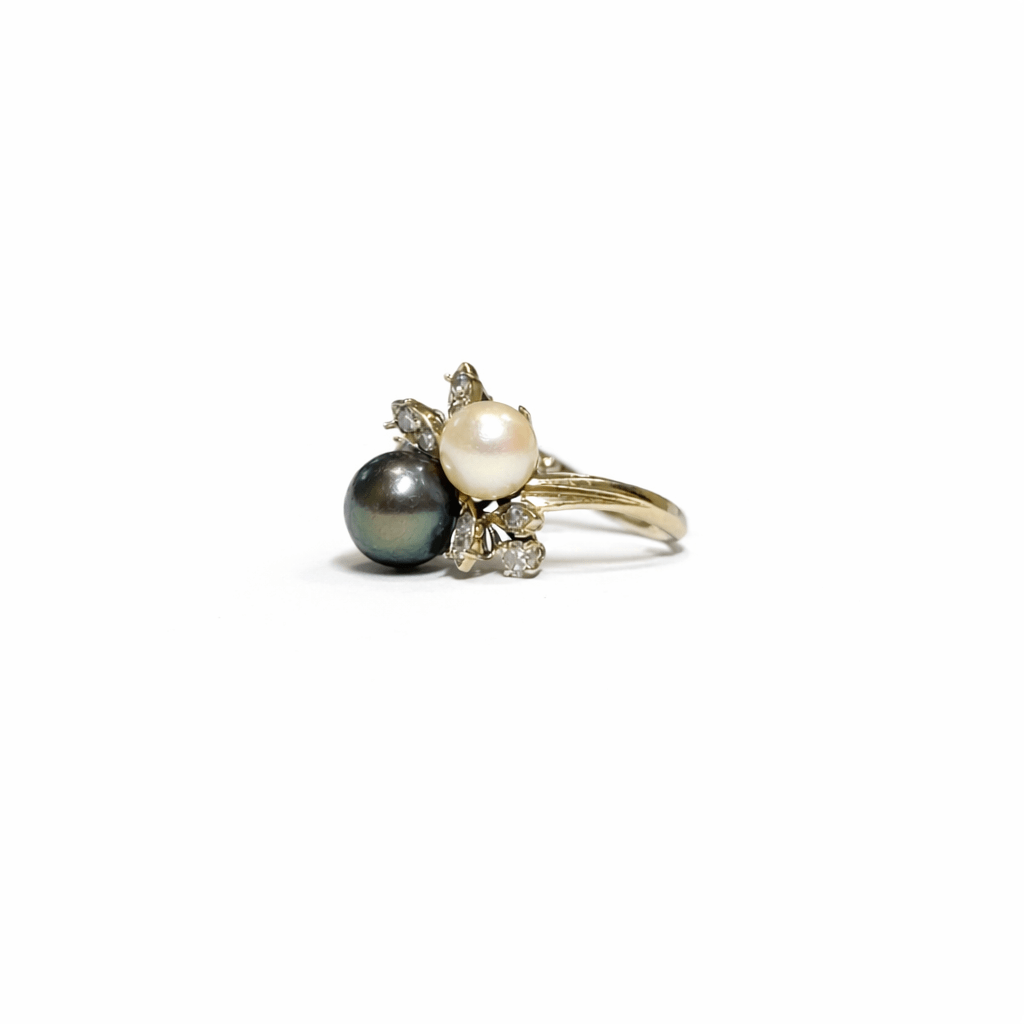 Bague bouquet de perles - Castafiore