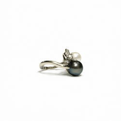 Bague bouquet de perles - Castafiore