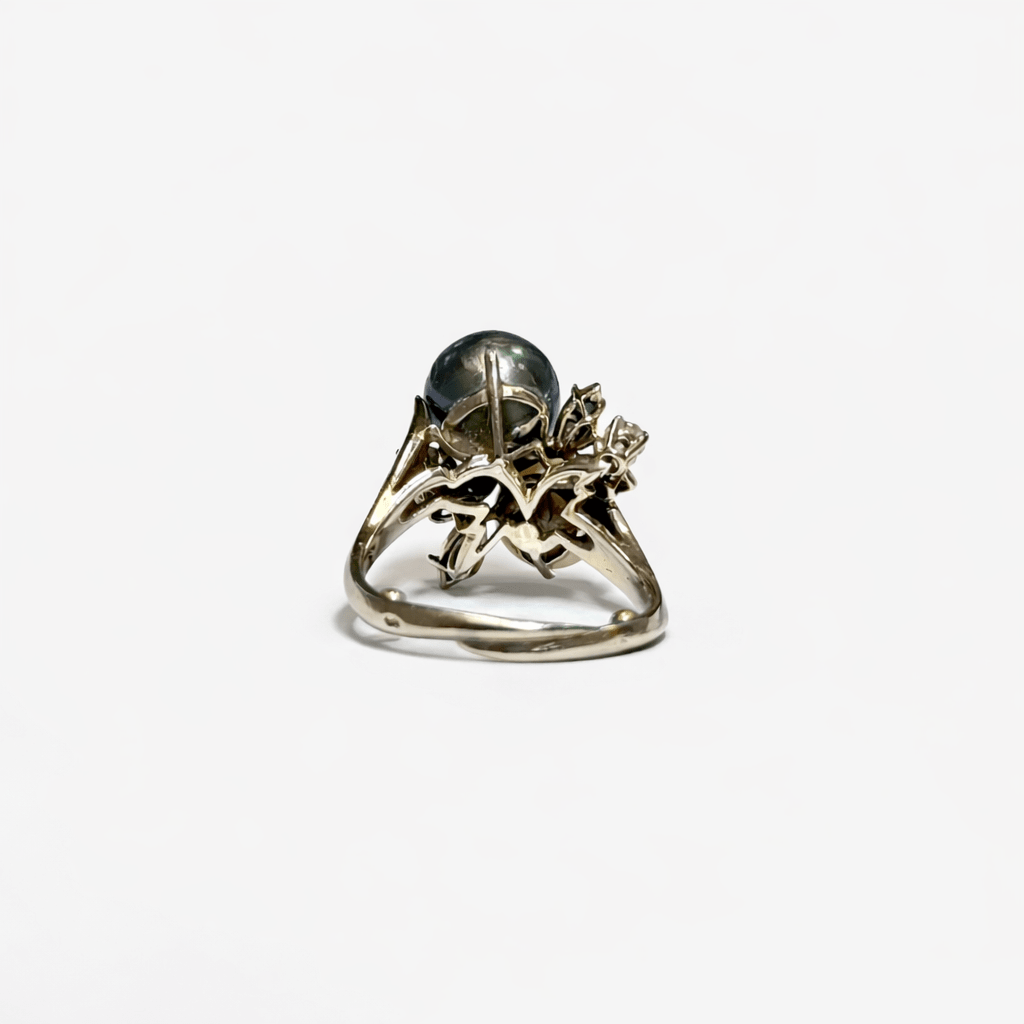 Bague bouquet de perles - Castafiore