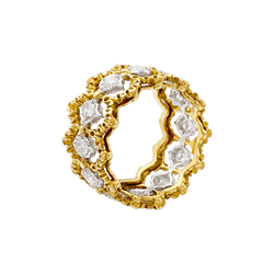 Bague BUCCELLATI "Eternelle Band" en or et diamants - Castafiore