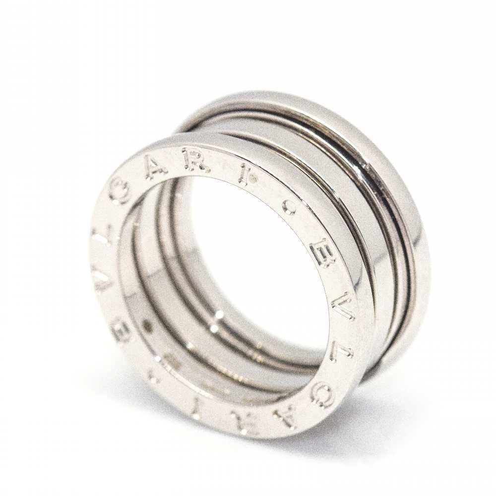 Bague BULGARI "B.ZERO 1" en or blanc. - Castafiore