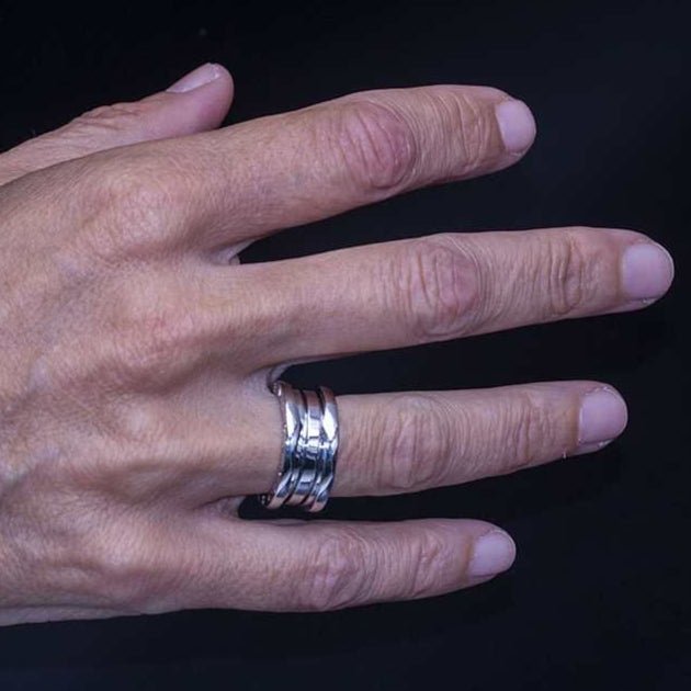 Bague BULGARI "B.ZERO 1" en or blanc. - Castafiore