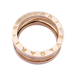 Bague BULGARI “B.Zero1 Zaha Hadid" en or rose - Castafiore