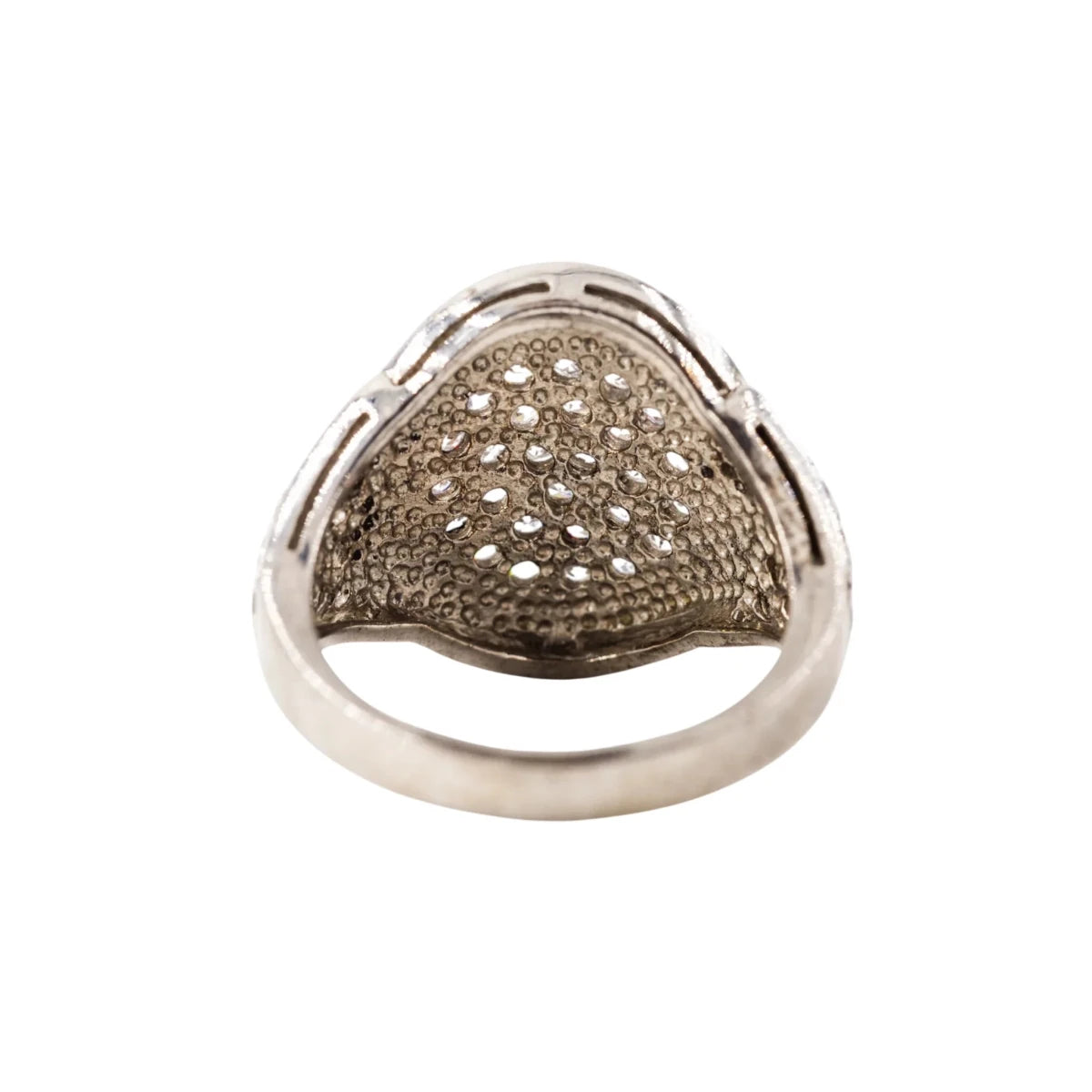 Bague BULGARI en or blanc et diamants - Castafiore