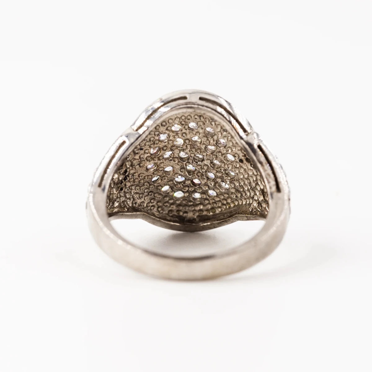 Bague BULGARI en or blanc et diamants - Castafiore