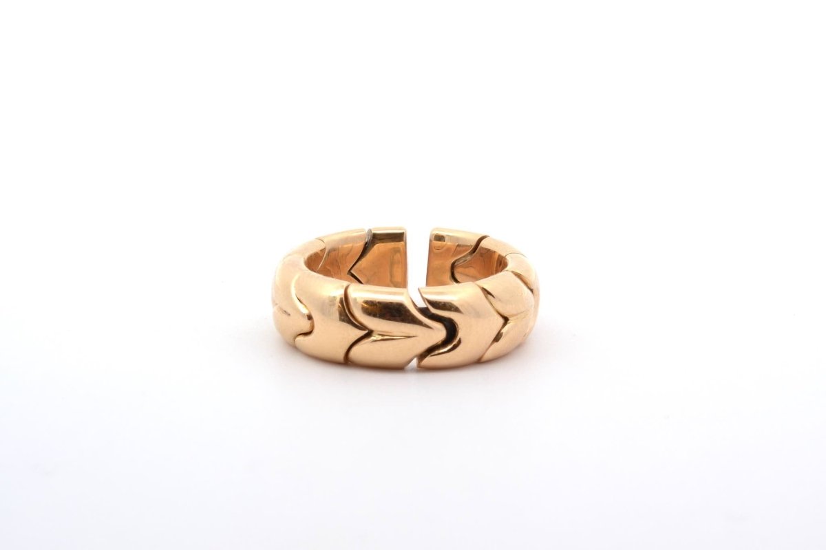 Bague Bulgari en or jaune 18k - Castafiore