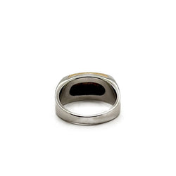 Bague BULGARI Tronchetto en or jaune et or gris - Castafiore