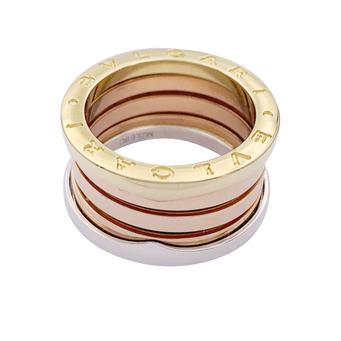 Bague Bulgari,"B.Zero1", trois ors. - Castafiore