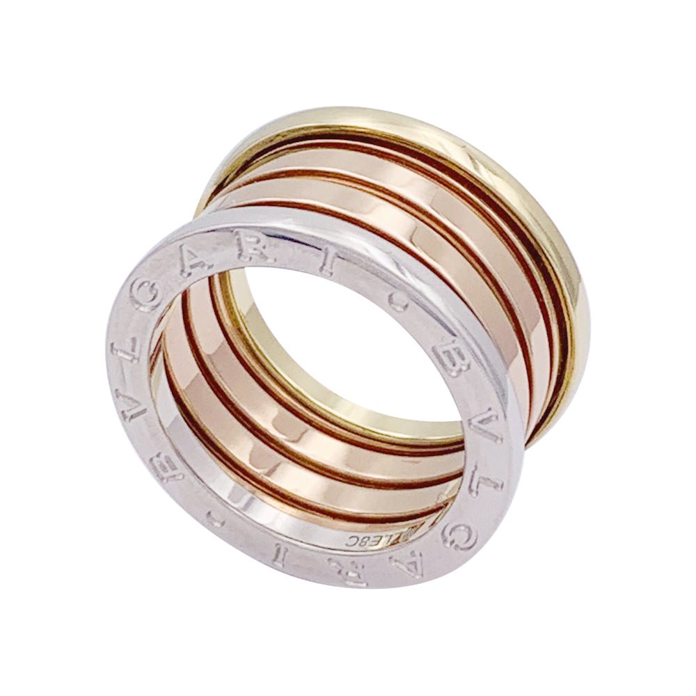 Bague Bulgari,"B.Zero1", trois ors. - Castafiore