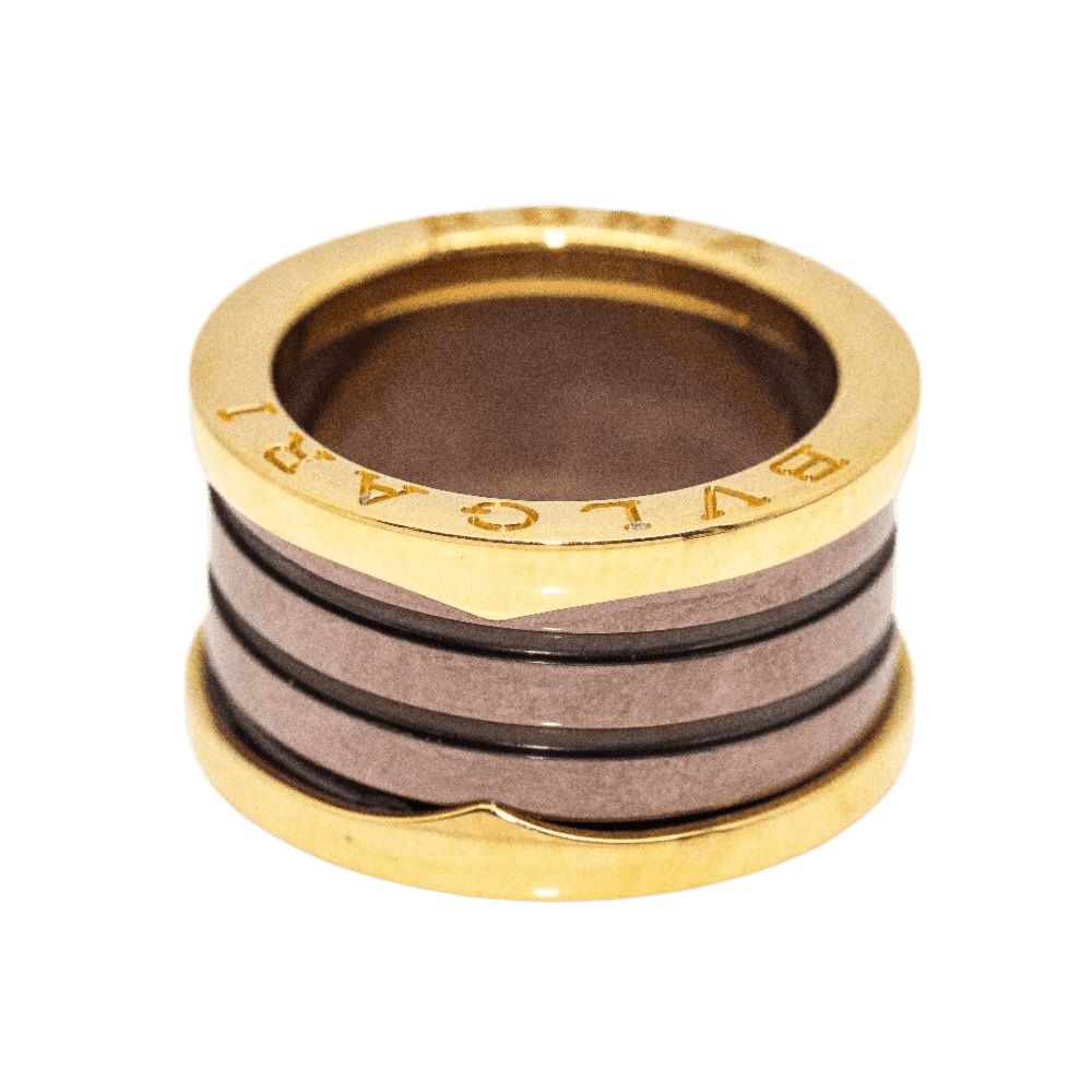 Bague BVLGARI "B.Zero1" en or rose - Castafiore