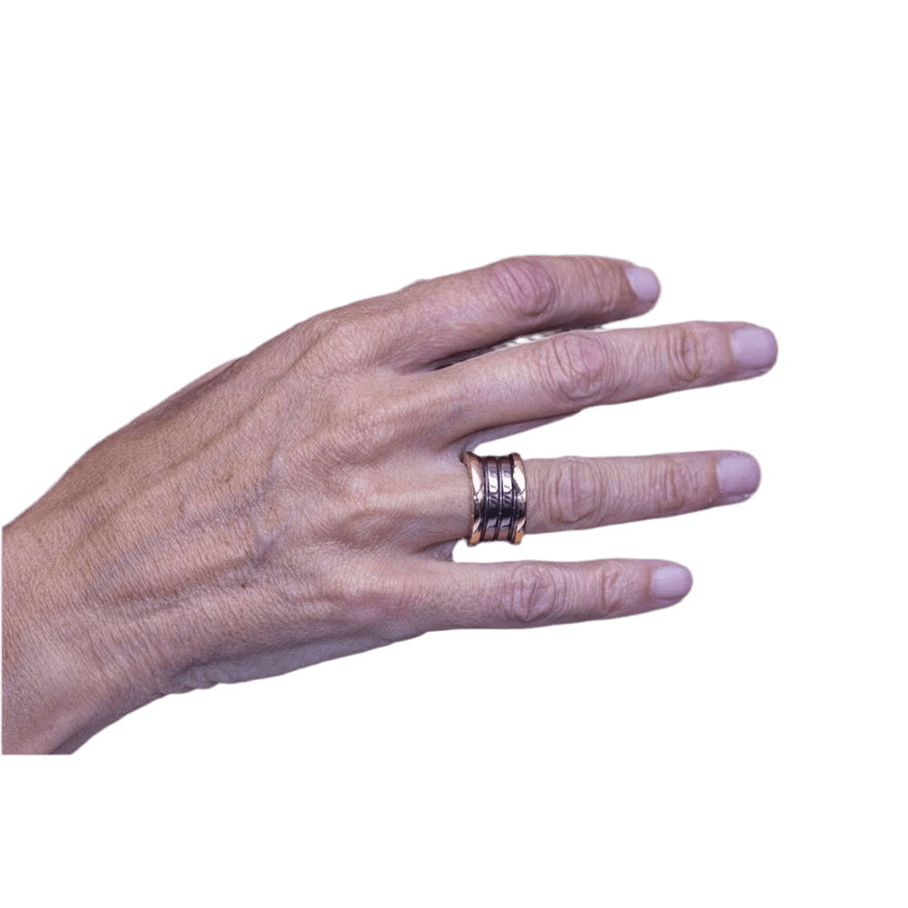 Bague BVLGARI "B.Zero1" en or rose - Castafiore