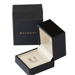 Bague BVLGARI "B.Zero1" en or rose, céramique et diamants - Castafiore