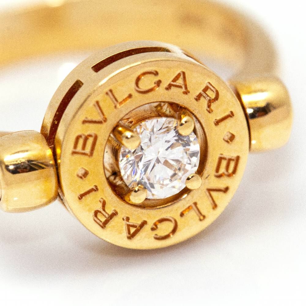 Bague BVLGARI FLIP avec diamant 0,25ct E/VVS - Castafiore