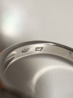 Bague BVLGARI modèle Astrea en or blanc 18K et diamants