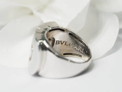 Bague Bvlgari Parentesi en or blanc - Castafiore