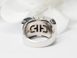 Bague Bvlgari Parentesi en or blanc - Castafiore