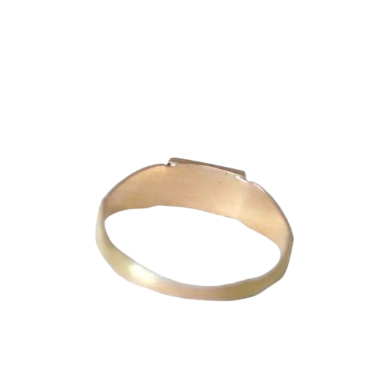 Bague Capelet régionale or et émail - Castafiore
