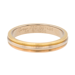 Ring CARTIER Alliance in yellow gold, pink and white – Castafiore