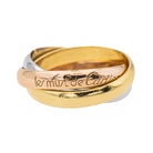 Bague Cartier Alliance Trinity Or rose - Castafiore