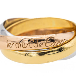 Bague Cartier Alliance Trinity Or rose - Castafiore