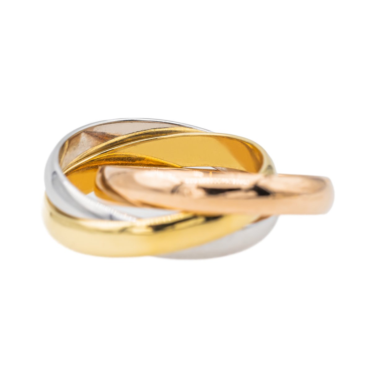 Bague Cartier Alliance Trinity Or rose - Castafiore