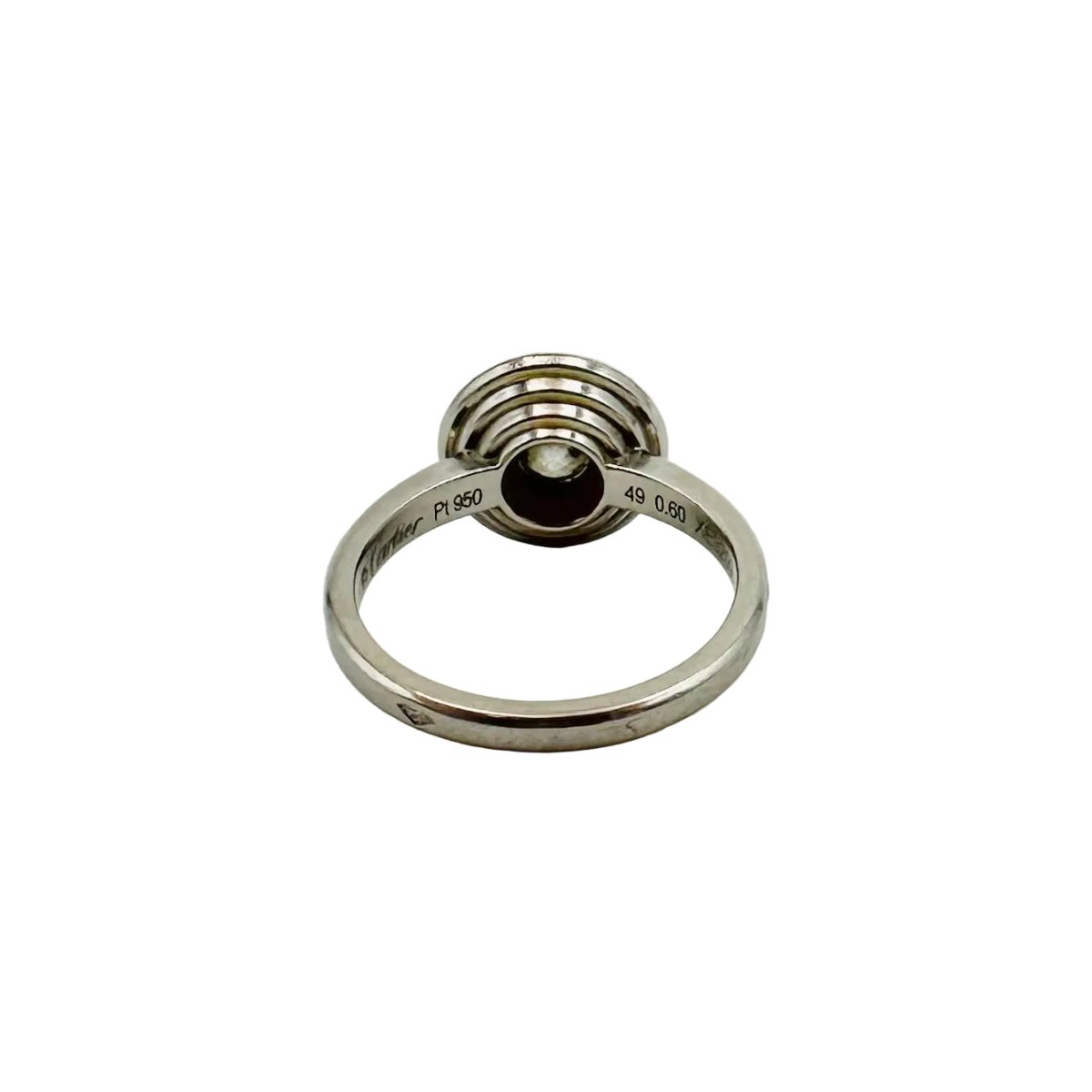 Bague CARTIER "Cartier d'Amour" en platine et diamants - Castafiore