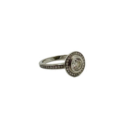 Bague CARTIER "Cartier d'Amour" en platine et diamants - Castafiore