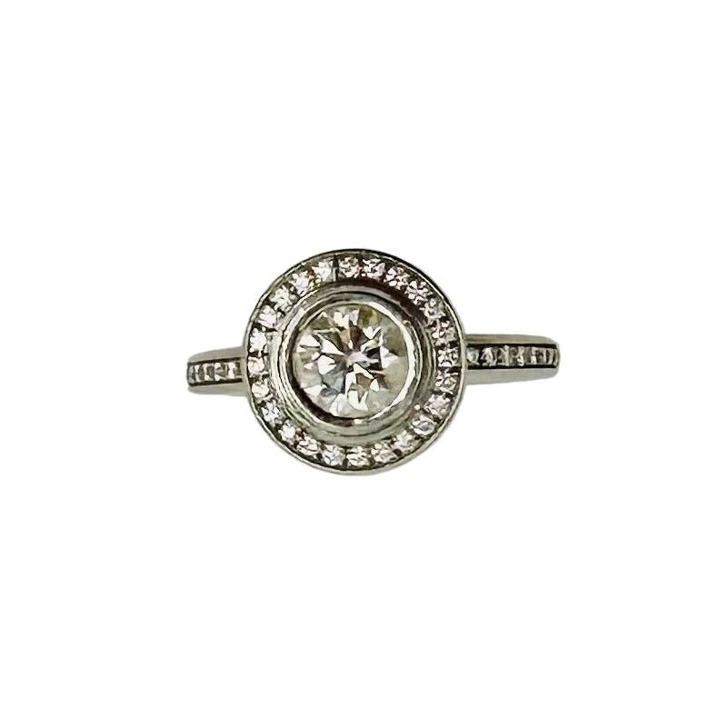 Bague CARTIER "Cartier d'Amour" en platine et diamants - Castafiore