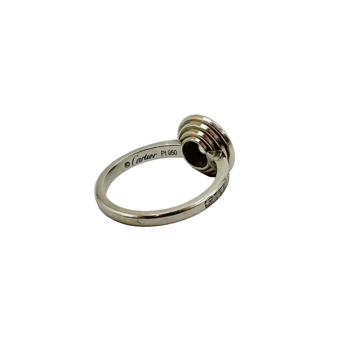 Bague CARTIER "Cartier d'Amour" en platine et diamants - Castafiore