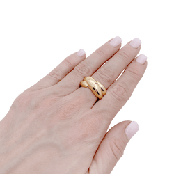 Bague CARTIER "Colisée" en or jaune - Castafiore