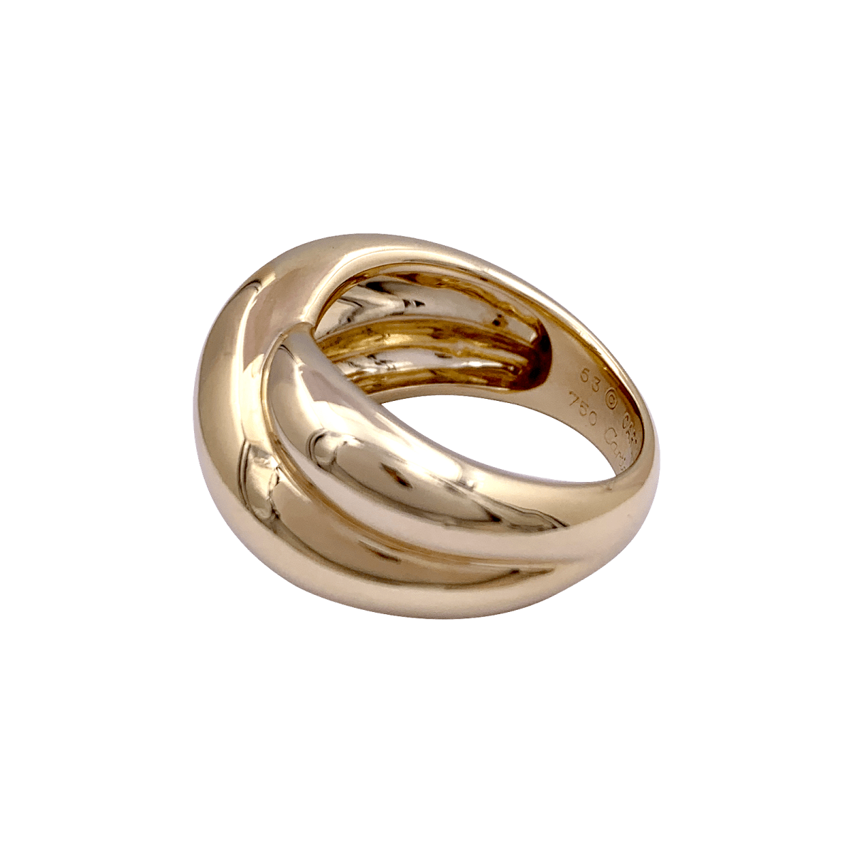 Bague CARTIER "Colisée" en or jaune - Castafiore