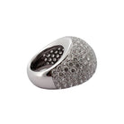 Bague CARTIER "Coussin" en platine et diamants - Castafiore