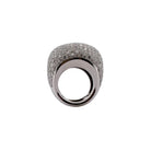 Bague CARTIER "Coussin" en platine et diamants - Castafiore