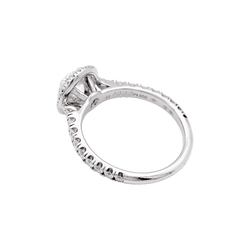 Bague Cartier "Destinée" en platine et diamant - Castafiore