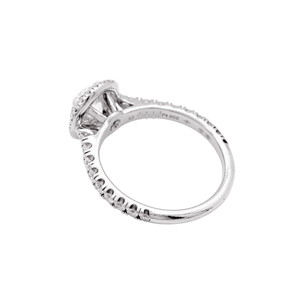 Bague Cartier "Destinée" en platine et diamant - Castafiore