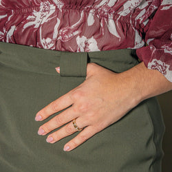 Bague CARTIER en or jaune et diamant - Castafiore