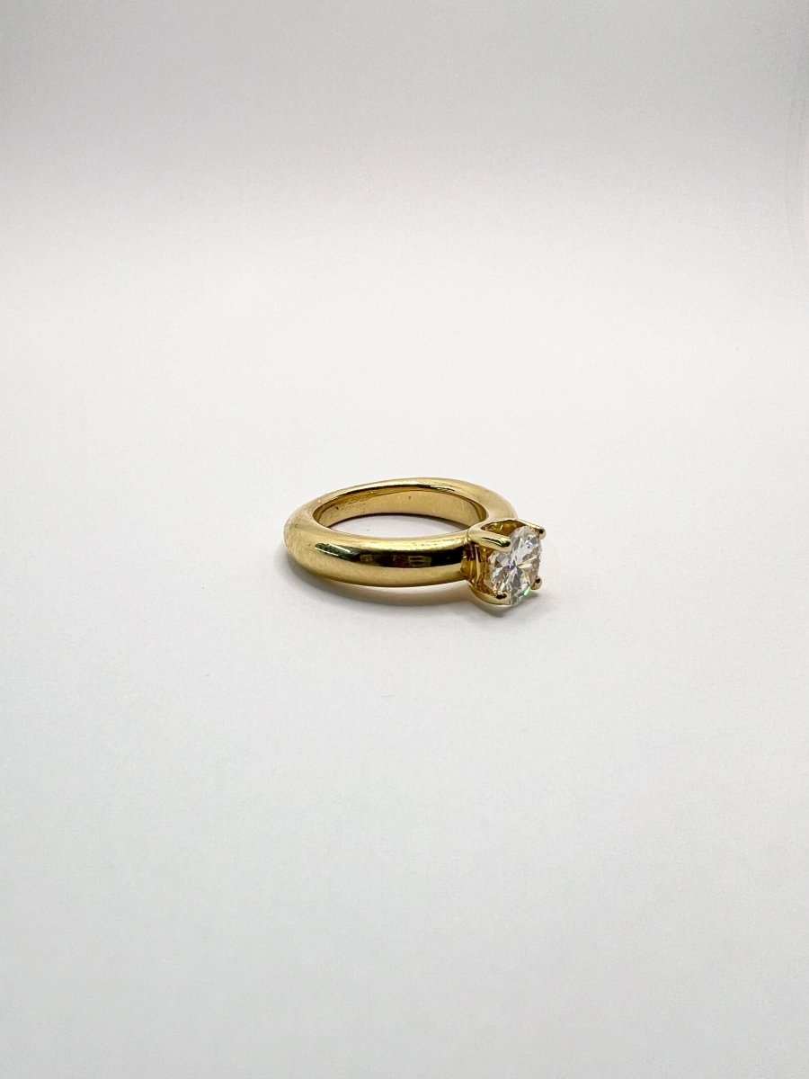 Bague CARTIER en or jaune et diamant - Castafiore