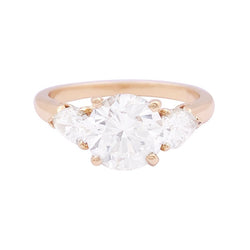 Bague CARTIER en or jaune et diamants - Castafiore