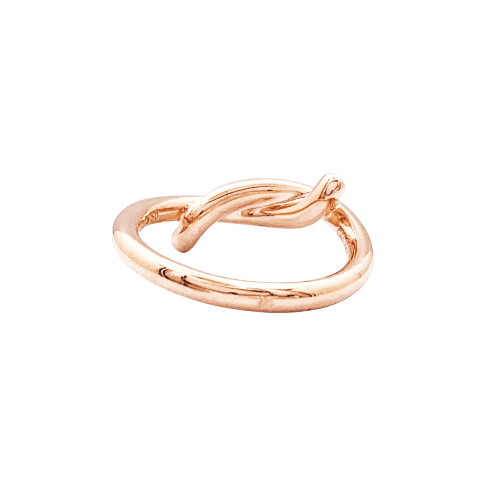 Ring Cartier, "Entrelacé", rose gold.