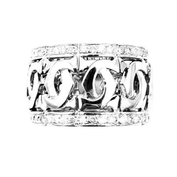 Bague CARTIER "Entrelacés" en or blanc et diamants - Castafiore