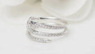 Bague Cartier Juste un Clou en or blanc et diamants - Castafiore