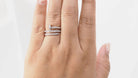 Bague Cartier Juste un Clou en or blanc et diamants - Castafiore